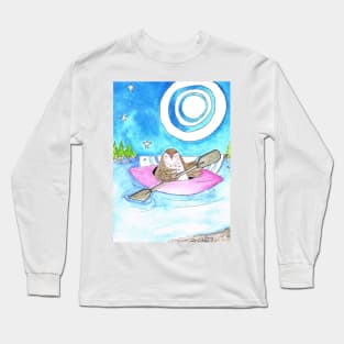 Kayak Owl Long Sleeve T-Shirt